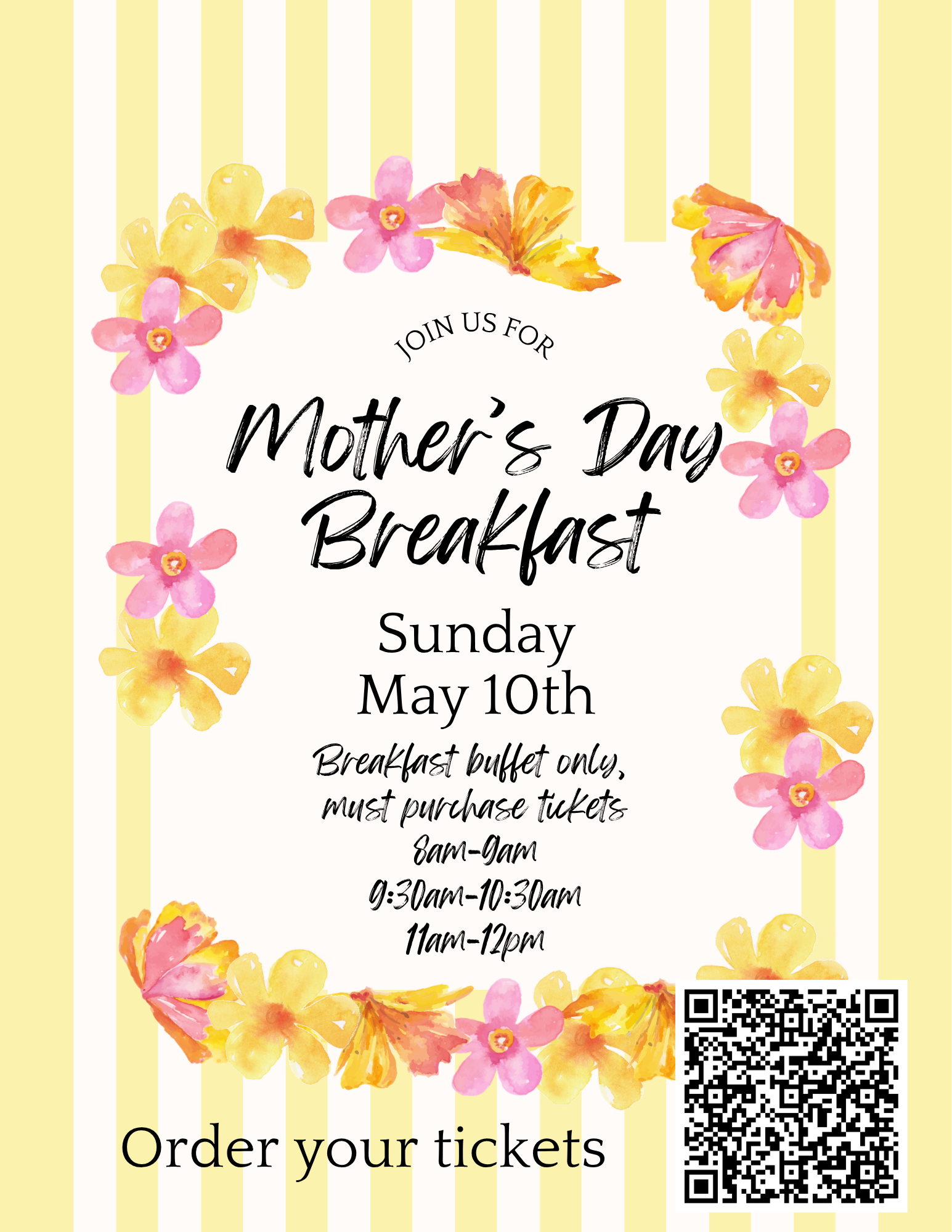 Mothers Day Breakfast